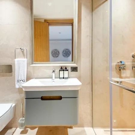 Stylish Beachfront With Pool Gym Sauna Seaview Bodrum
