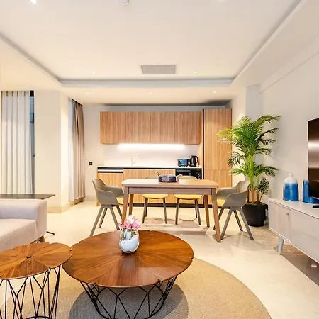Stylish Beachfront With Pool Gym Sauna Seaview Vila *